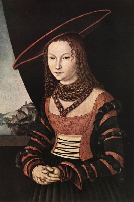 CRANACH, Lucas the Elder Portrait of a Woman dfg